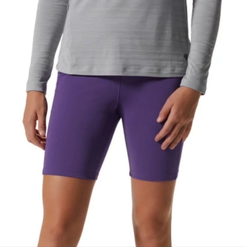 1588 NWT Women's Mountain Stretch High Rise Short Tight Inseam 6" Size Medium